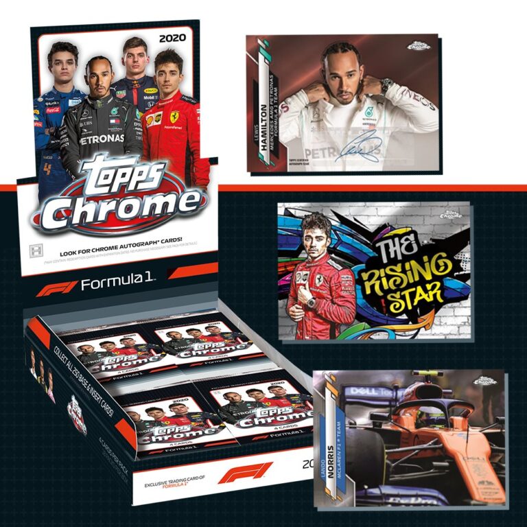 Topps pone a la venta nuevas cartas de la Fórmula 1 Cromo World