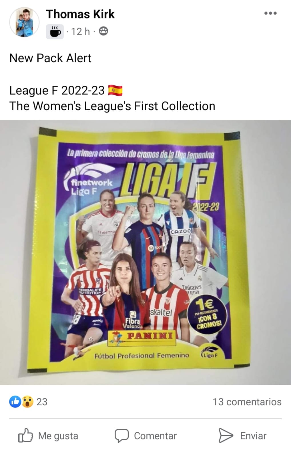 Liga Este 2023 - 2024, CUARTA EDICIÓN, (Caja 50 Sobres), Panini  Colección Cromos de Fútbol